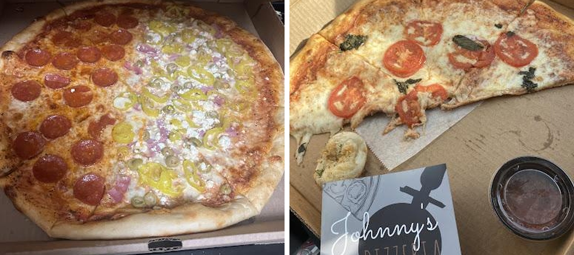 Johnny's Pizzeria Menu