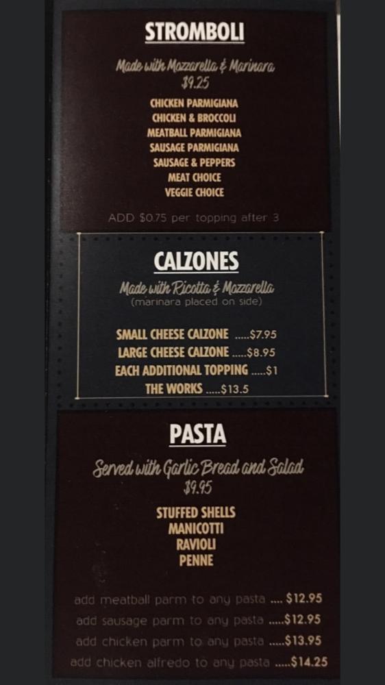 Johnny's Pizzeria Menu image 2