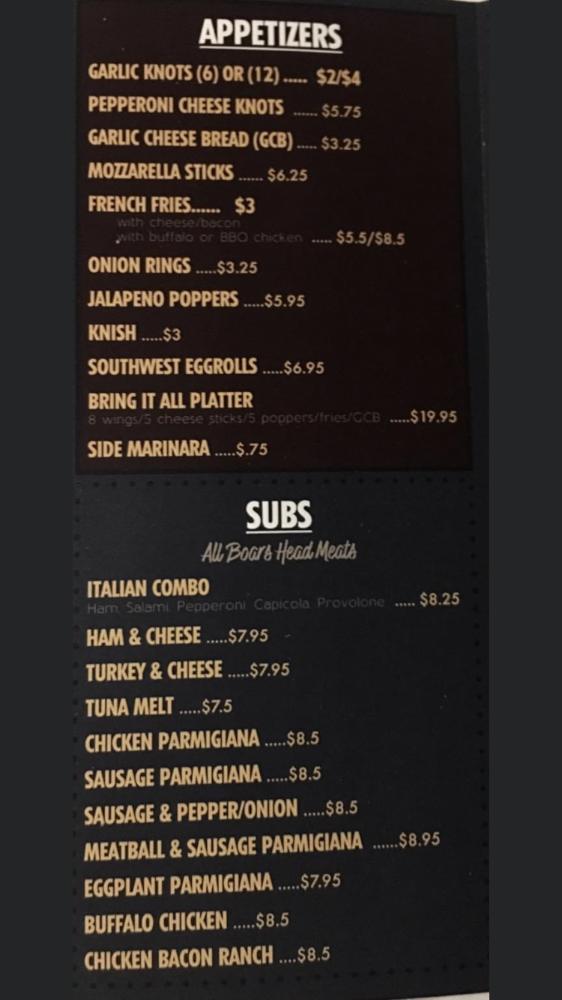 Johnny's Pizzeria Menu image 3
